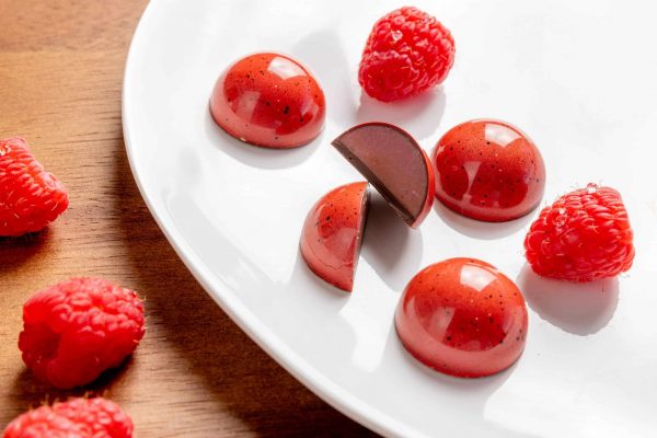 Rasoberry ganache